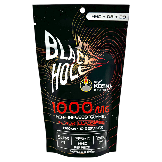 Kosmik Black Hole (HHC/D8/D9) - RED - 1000MG