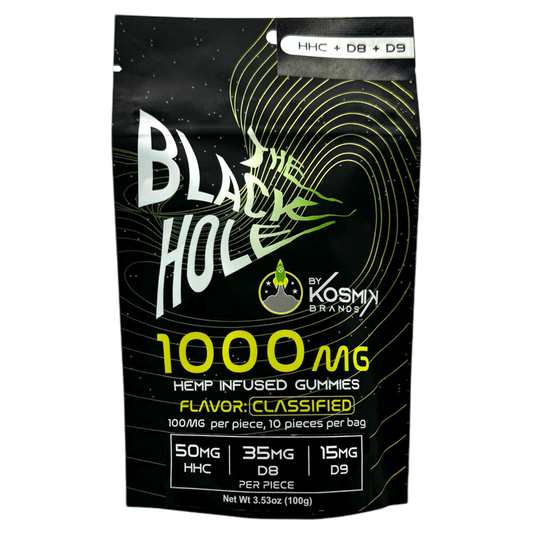 Kosmik Black Hole (HHC/D8/D9) - YELLOW - 1000MG