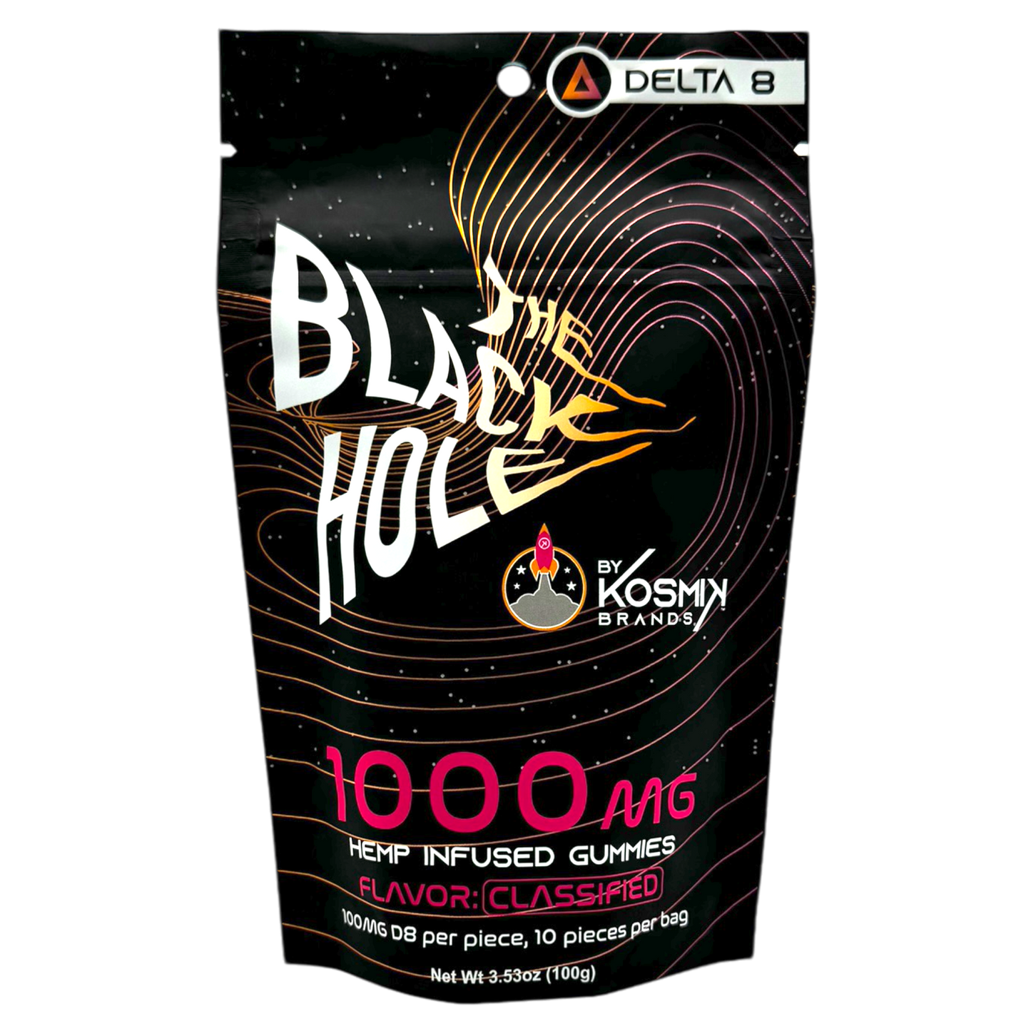 Kosmik Black Hole (D8) - PINK - 1000MG