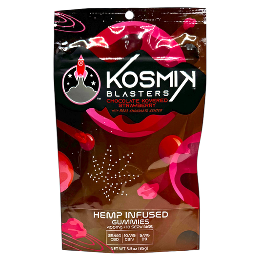 Kosmik Specialty Blasters (D9) - Chocolate Kovered Strawberry - 50MG