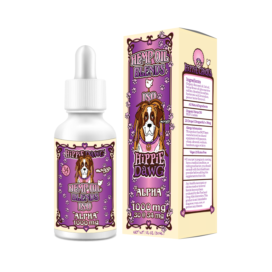 Alpha Dog CBD Tincture for Anxiety, Arthritis, Sleep