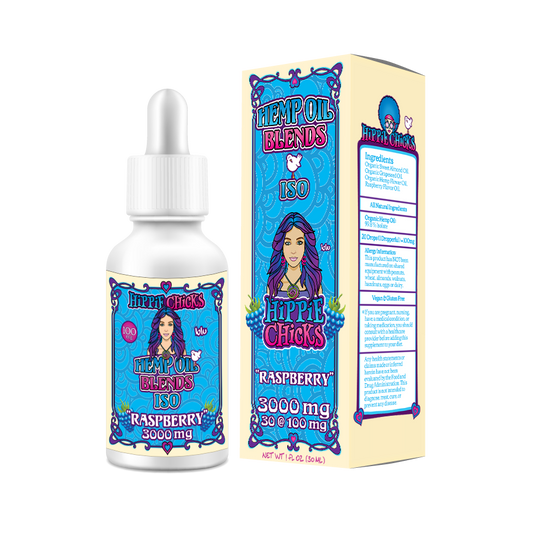 Blue Raspberry CBD Tincture for Anxiety, Arthritis, Sleep