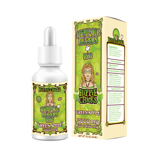 Green Apple CBD Tincture for Anxiety, Arthritis, Sleep