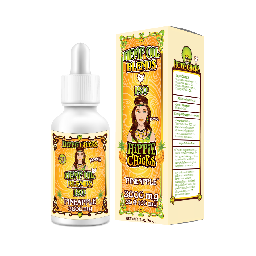 Pineapple CBD Tincture for Anxiety, Arthritis, Sleep